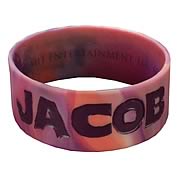 Twilight Breaking Dawn Team Jacob Rubber Bracelet